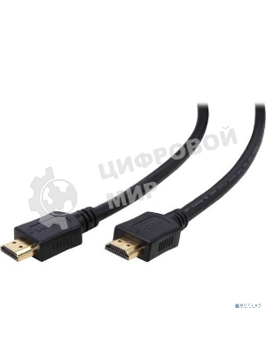 Кабель Filum HDMI 1.8 м., ver.1.4b, CCS, черный, разъемы: HDMI A male-HDMI A male, пакет. FL-CL-HM-HM-1.8M (894132)