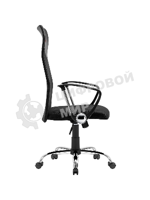 Кресло Defender ATX черный, сетка, 120 кг, механизм качания