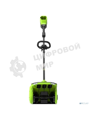 Снегоуборщик аккумуляторный Greenworks GD60SS2 60V, 30 см, с регулируемым направлением выброса, бесщеточный, c 1хАКБ 5Ач и ЗУ 2603207UG