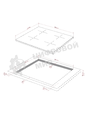 Индукционная варочная панель Kuppersberg ICI 608 High-Tech, индукция, 9 уровней мощности, inverter, таймер, пауза, Booster, автоматическое отключение, сенсорное управление/Magnet Pad, 3 авто программы, индикация остаточного тепла, черный