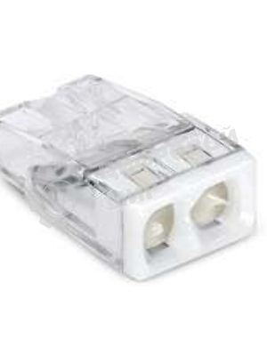 Клемма с пастой 2-пров. 0.5-2.5 мм2 однож. белый (уп/100 шт) 2273-242 WAGO