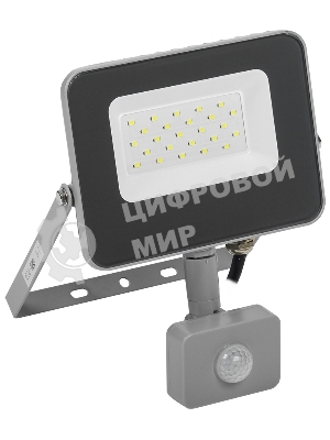 Прожектор IEK LPDO702-20-K03 СДО 07-20Д светодиодный серый с ДД IP44 IEK