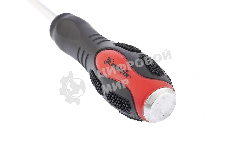 Отвертка ударная Matrix ударная отвертка sl8 x 150 двух-компонентная рукоятка crv