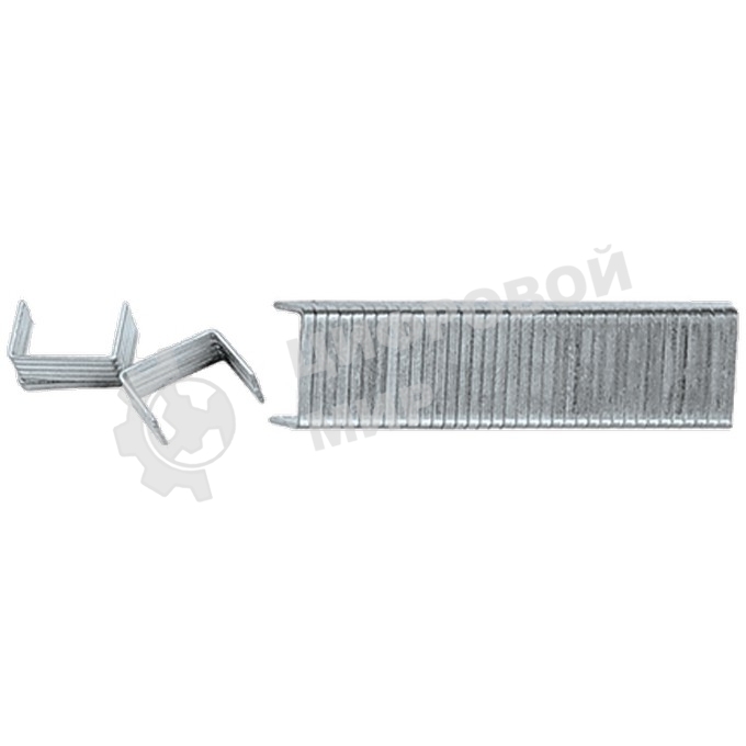 Скобы Matrix, 10 мм, для мебельного степлера, закаленные, тип 140, 1000 шт.