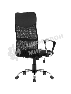 Кресло Defender ATX черный, сетка, 120 кг, механизм качания