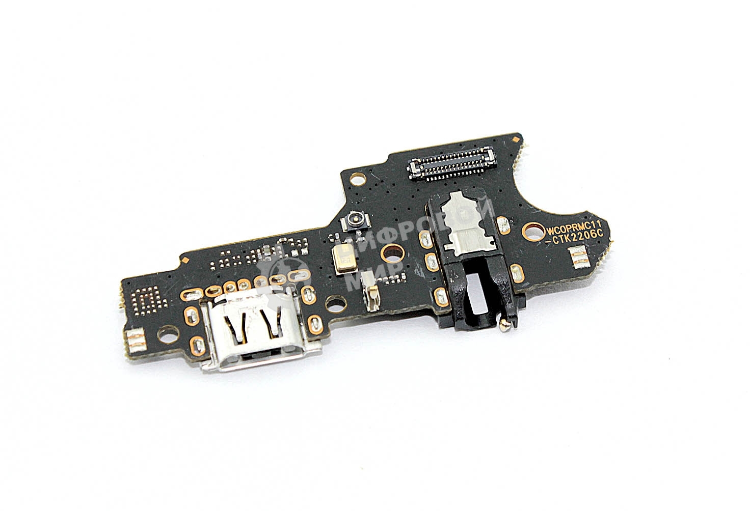 Нижняя плата с разъемом зарядки и микрофоном для Realme C12