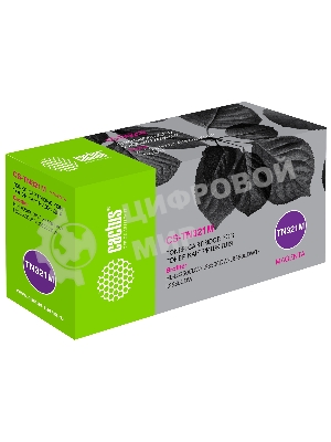 Картридж лазерный Cactus CS-TN321M пурпурный (1500 стр.) для Brother HL-L8250CDN/MFC-L8650CDW