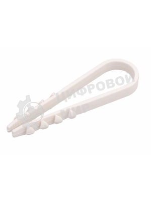 Дюбель-хомут PROconnect 5-10 белый (100 шт.)