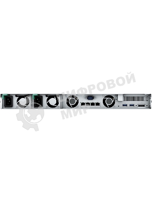 СХД стоечное исполнение 4BAY 1U NO HDD RS822RP+ SYNOLOGY