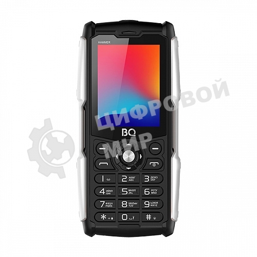 Мобильный телефон BQ 2449 Haммer черный