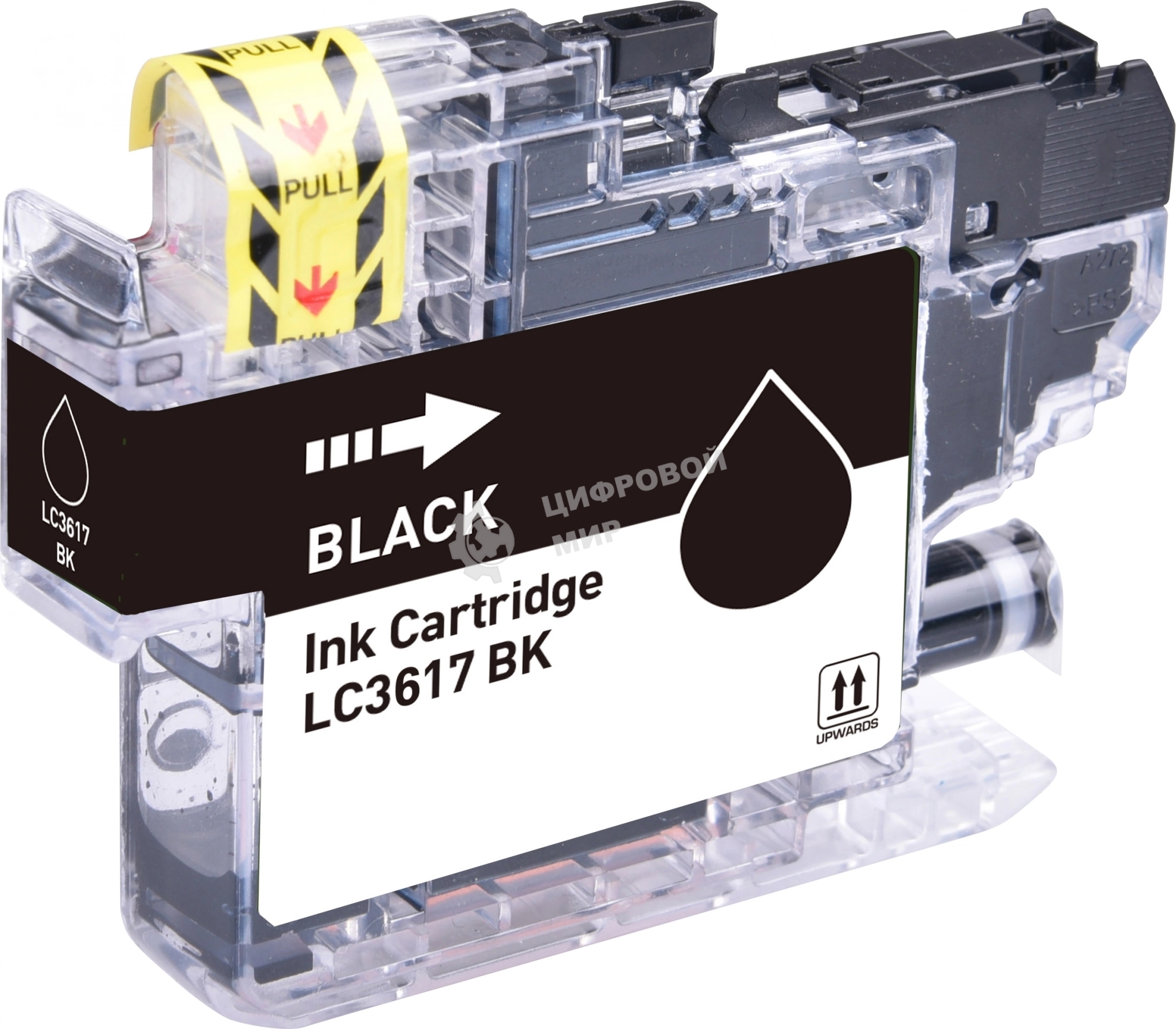 Картридж струйный Cactus CS-LC3617BK черный (15 мл) для Brother MFC-J2330DW/J2730DW/J3530DW/J3930DW