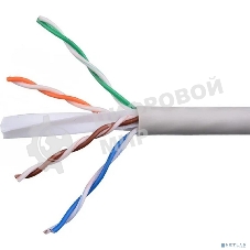 Кабель Cablexpert UPC-6055-4-CU, UTP indoor 4x2x0.55, медный, кат.6, однож., 305м, coil, серый