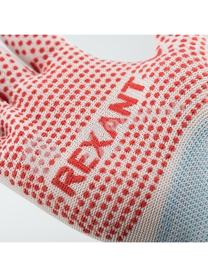 Перчатки Rexant х/б белые нейлоновые (