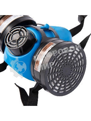 Полумаска изолирующая ИСТОК-300/400 со сменными комбинированными фильтрами А1Р1 Россия