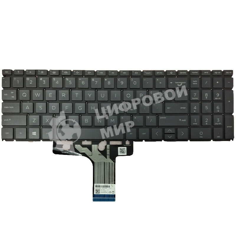 Клавиатура для ноутбука HP Pavilion 15-EG 15-EH черная