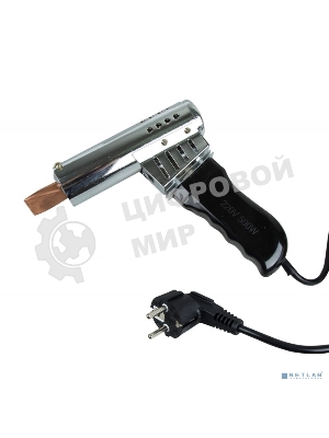 Паяльник-пистолет ПП Rexant, керам.нагреватель, 500 Вт, 230 В, карболитовая ручка