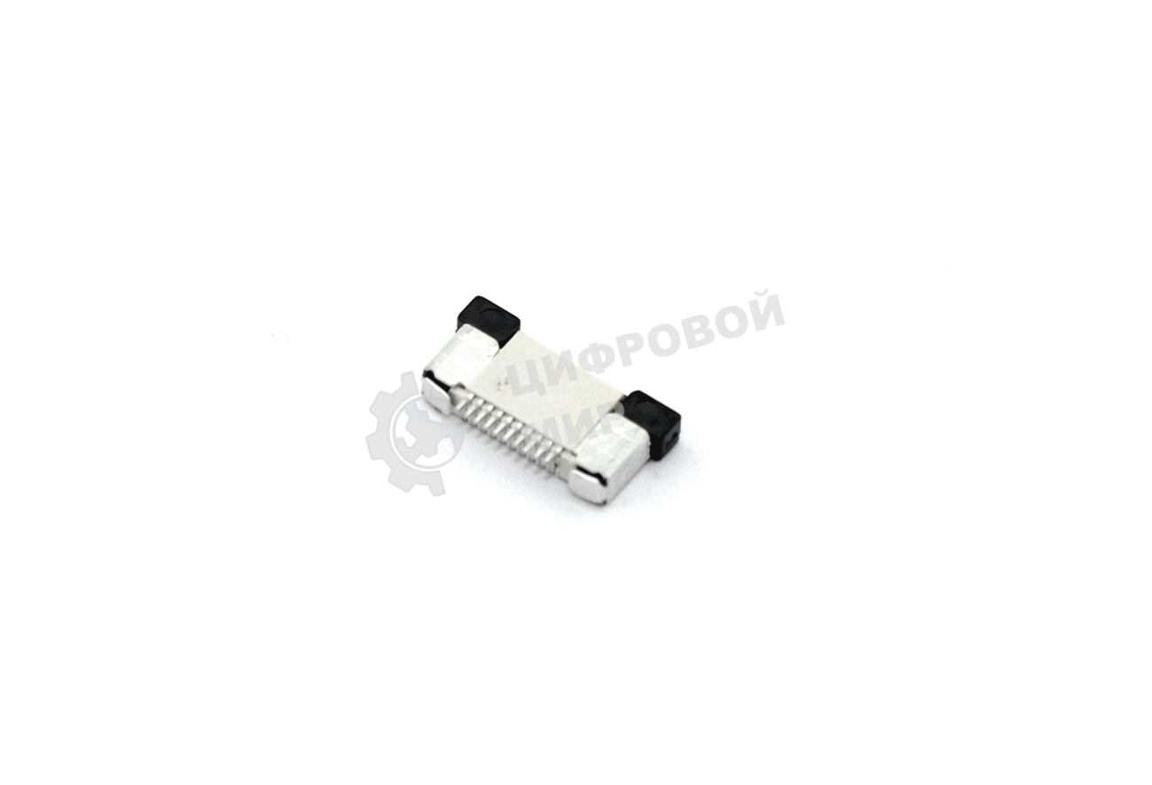 Разъем FPC Half Coverage Bottom Contact 0.5K-BX-10PWB 10 pin высота 2мм шаг 0,5мм