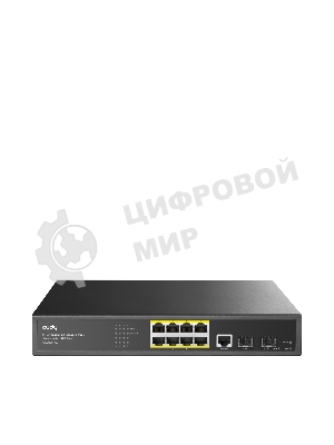 Коммутатор Cudy GS2008PS2 (L2) 8x1 Гбит/с 2SFP 8PoE+ 120W управляемый