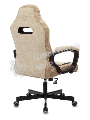 Кресло Бюрократ VIKING 6 KNIGHT BR FABRIC коричневый, ткань, 120 кг, механизм качания