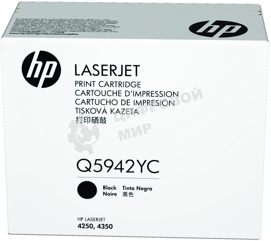 Картридж лазерный контрактный HP 42Y черный Contract LJ Toner Cartridge