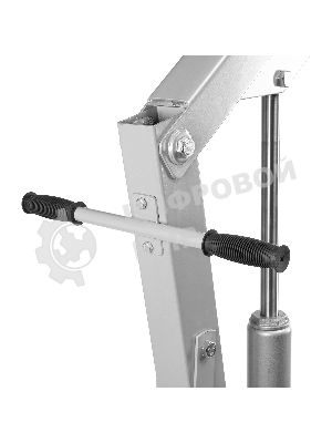 Кран гидравлический Matrix 1 т, h подъема 25–2060 мм, складной (комплект из 2 частей)