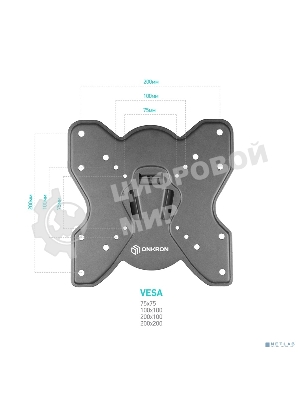 Кронштейн ONKRON M3S для телевизора 17