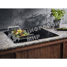 Индукционная варочная панель Electrolux CIV634 на 4 конфорки, cтеклокерамика, мощность: 7200 Вт, независимая установка, слайдерное управление,размеры (ШхГ): 59x52 см