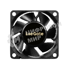 Вентилятор для корпуса ExeGate EX06025B3P-5 черный, 60 мм, 4000 об/мин, 28.9 дБ, 3 pin