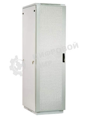Шкаф телеком. напольный 42U (600x1000) дверь перфориров. 2 шт. (ШТК-М-42.6.10-44АА) (3 коробки)