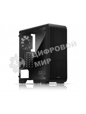 Компьютерный корпус Zalman S2 черный без БП ATX 2x120мм 2xUSB 2.0 1xUSB 3.0 audio bott PSU