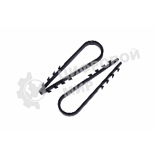 Дюбель-хомут нейлоновый PROconnect 19-25 мм, черный, упаковка 100 шт.