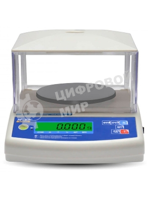 Весы лабораторные Mertech M-ER 122АCFJR-150.005 (3001) белый, до 0.15 кг