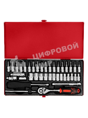 Набор слесарно-монтажный Matrix с квадратом 1/4