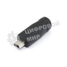 Переходник 5,5x2,1 мама на Mini USB папа 5 Pin