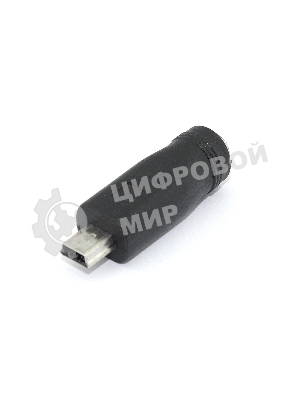 Переходник 5,5x2,1 мама на Mini USB папа 5 Pin