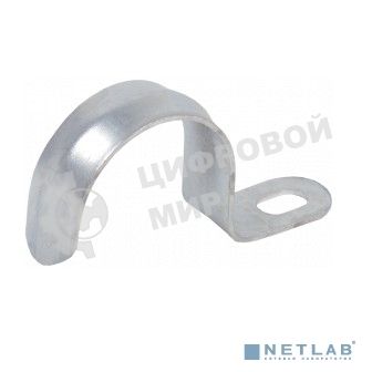 Скоба металл.однолапковая d19-20 мм IEK CMAT10-19-100