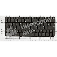 Клавиатура для ноутбука HP PavilionTX1000 TX2000 TX2100 TX2500 черная