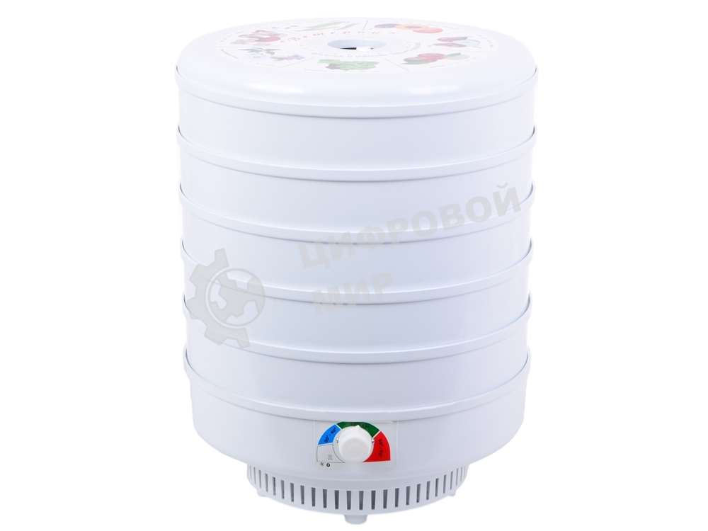 Сушилка для овощей и фруктов Великие реки Ветерок-5, 5 поддонов, в гофротаре