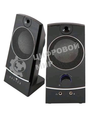 Акустическая система Oklick OK-118 2.0 черный 4Вт