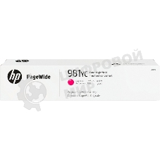 Картридж струйный HP 981YC пурпурный Extra High Yield
