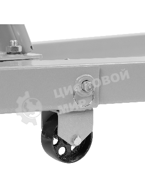 Кран гидравлический Matrix 1 т, h подъема 25–2060 мм, складной (комплект из 2 частей)