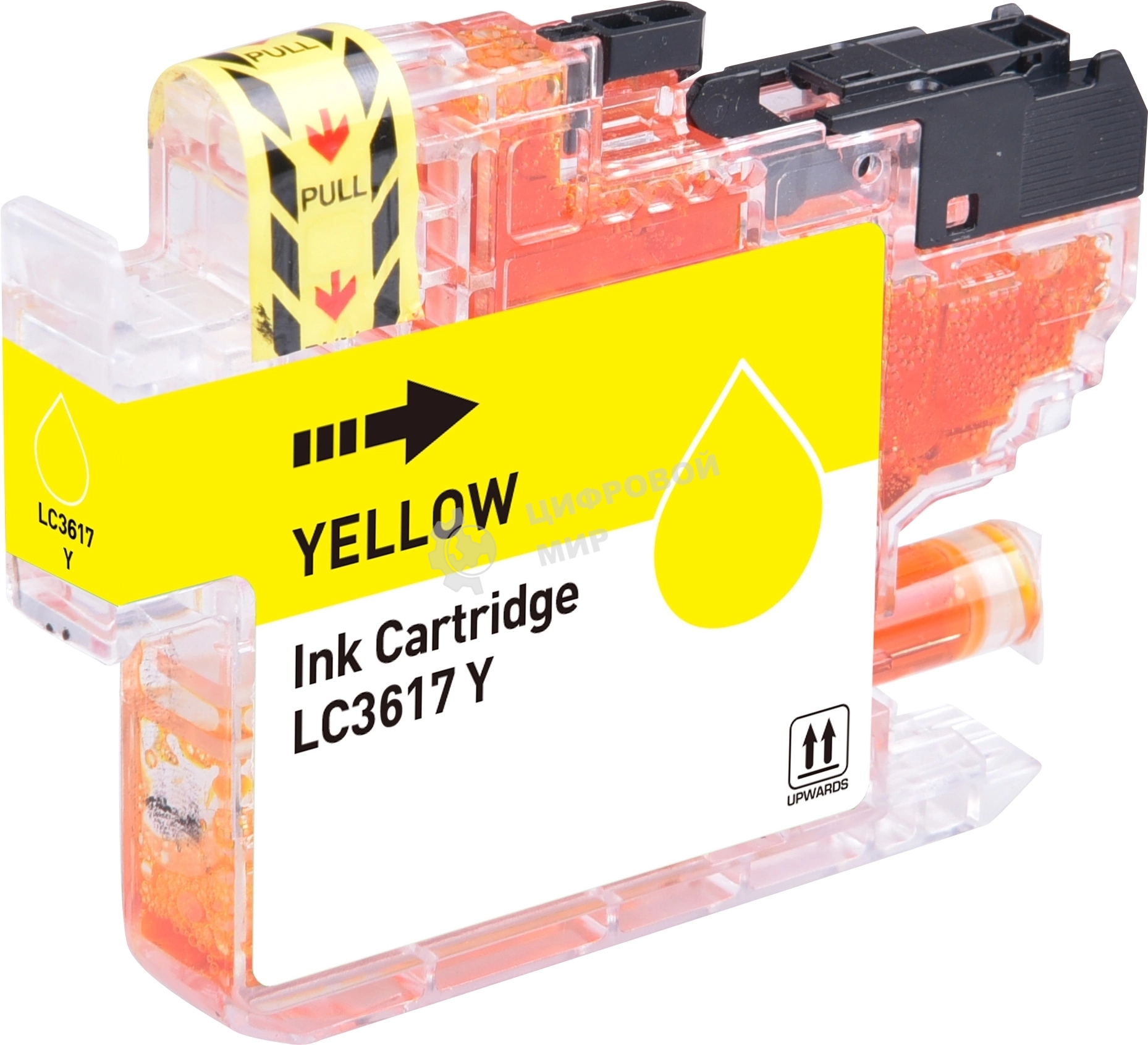 Картридж струйный Cactus CS-LC3617Y желтый (14 мл) для Brother MFC-J2330DW/J2730DW/J3530DW/J3930DW