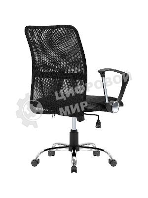 Кресло Defender RIVELLON черный, сетка, 110 кг, механизм качания