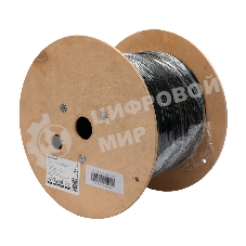 Кабель Cablexpert FPC-5051E-4-CU-OUT, FTP outdoor 4x2x0.51, медный, FLUKE TEST, кат.5e, однож., 305м, катушка, черный