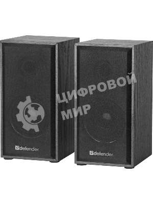 Акустическая система Defender SPK-240 2.0 черный (2x3 Вт, USB пит, раз. д. науш.)