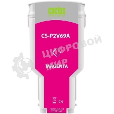 Картридж струйный Cactus CS-P2V69A №730 пурпурный (300мл) для HP Designjet T1600/1700/2600
