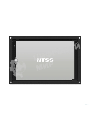 Шкаф коммутационный NTSS Lime (NTSS-WL6U5545GS-BL) настенный 6U 550x450 мм пер. дв. стекл несъемн. бок. пан. 30 кг черный 370 мм 9.6 кг 110 град. 370 мм IP20 сталь