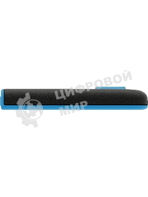 Флешка USB ADATA UV128 (AUV128-32G-RBE), 32Gb, USB 3.0, R/W 100/30, черный/синий