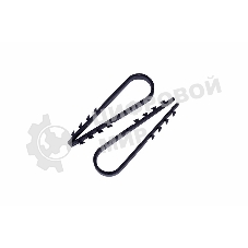 Дюбель-хомут нейлоновый PROconnect 5-10 мм, черный, упаковка 100 шт.