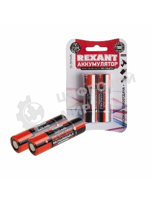 Аккумулятор Rexant 18650 unprotected Li-ion 2400 mAh 3.7 В